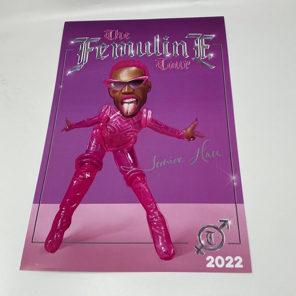 Todrick Hall Poster 11x17" Femuline Tour 2022 Autographed Signed VIP Exclusive